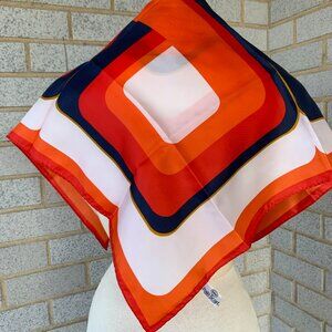 1970s TOTES RAIN SCARF WATER REPELLENT 100% POLYESTER